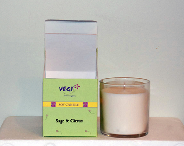 Sage & Citrus Spa Candle
