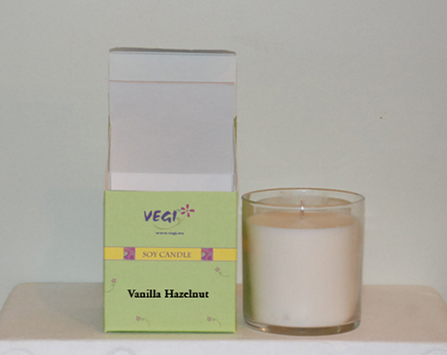 Vanilla Hazelnut Spa Candle