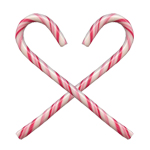 Candy Cane Spa Candle